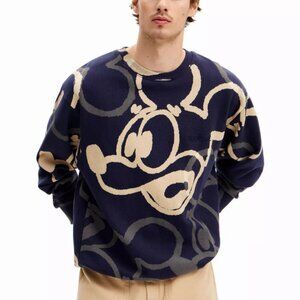 *NWOT* Desigual Mickey Mouse Printed Sweatshirt